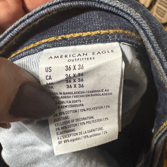 American Eagle Jeans Mens Size 36x36 Original Straight - Picture 4 of 4